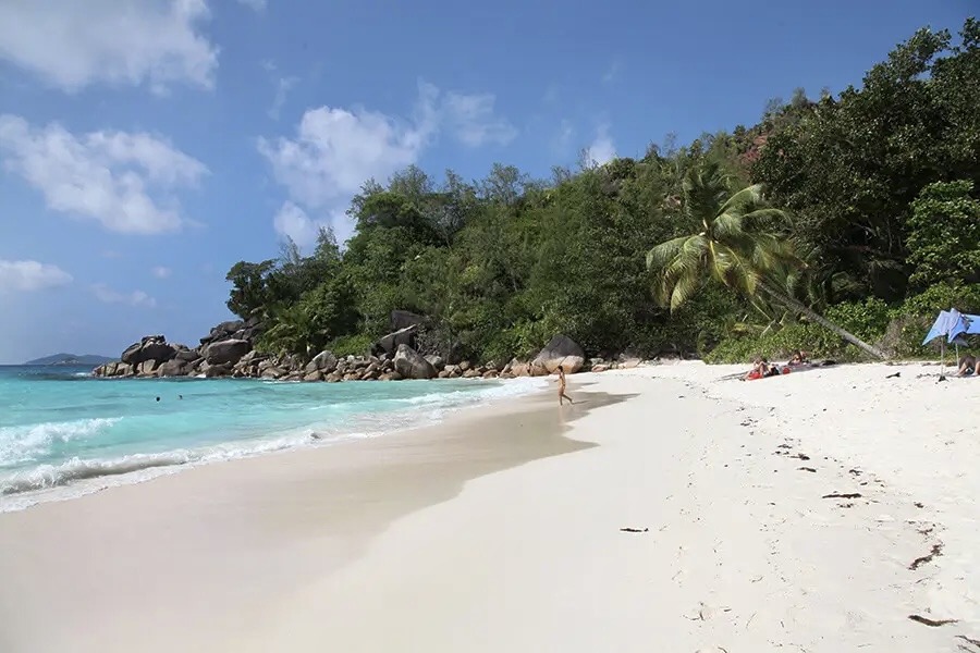 Peu d’ombre à Anse Georgette, conseils pour arriver tôt et profiter des zones ombragées