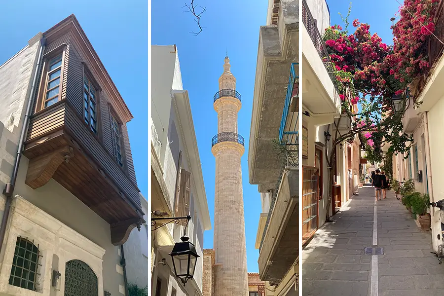 Promenade dans le centre historique de Rethymno